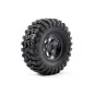 FTX8170B-Wheels crawler Outback rim 6 black rays 1/10 (2) FTX - FTX8170B