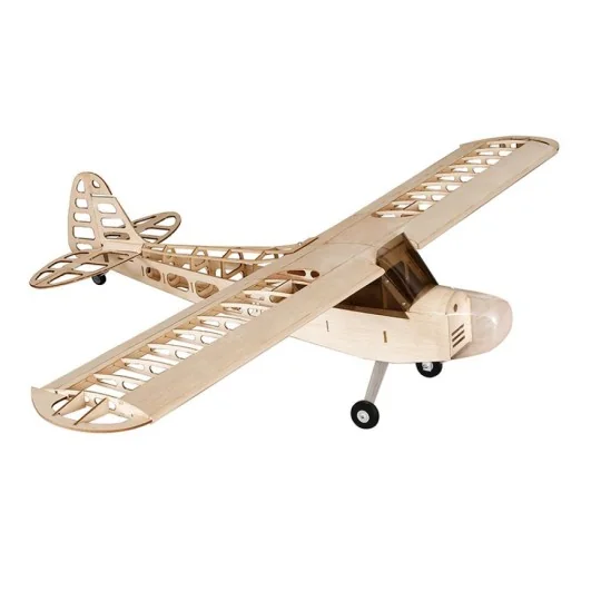 S0801-Piper J-3 1180mm S08 Balsa Kit DW Hobby - S0801