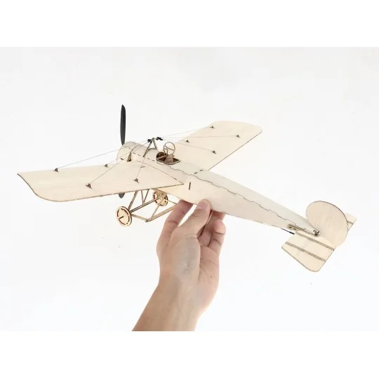 K0801-Mini Fokker E3 420mm découpe laser balsa DW Hobby - K0801