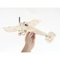 K0801-Mini Fokker E3 420mm découpe laser balsa DW Hobby - K0801