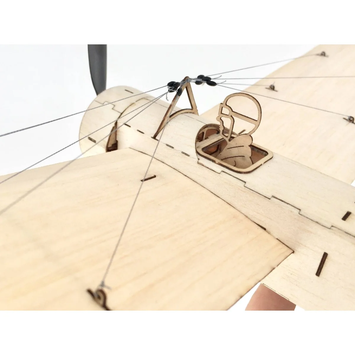 Mini Fokker E3 420mm découpe laser balsa DW Hobby DW Hobby - Dancing Wings Hobby K0801 - 3