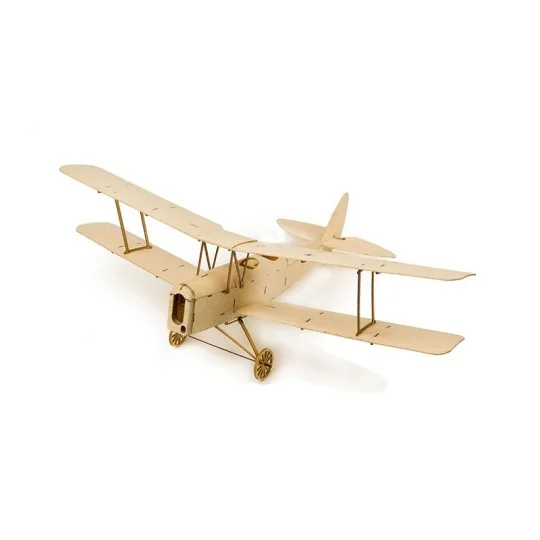 K1001-Mini Tiger Moth biplane 400mm balsa DW Hobby laser cutting - K1001
