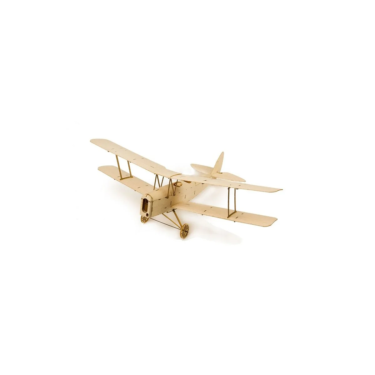 Mini Tiger Moth Biplan 400mm découpe laser balsa DW Hobby DW Hobby - Dancing Wings Hobby K1001 - 1