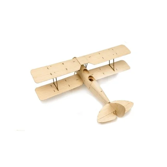 K1001-Mini Tiger Moth Biplan 400mm découpe laser balsa DW Hobby - K1001