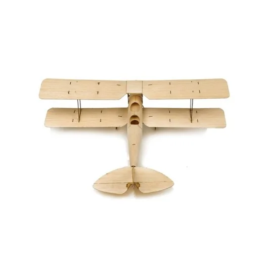 K1001-Mini Tiger Moth biplane 400mm balsa DW Hobby laser cutting - K1001