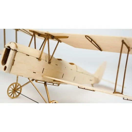 K1001-Mini Tiger Moth biplane 400mm balsa DW Hobby laser cutting - K1001