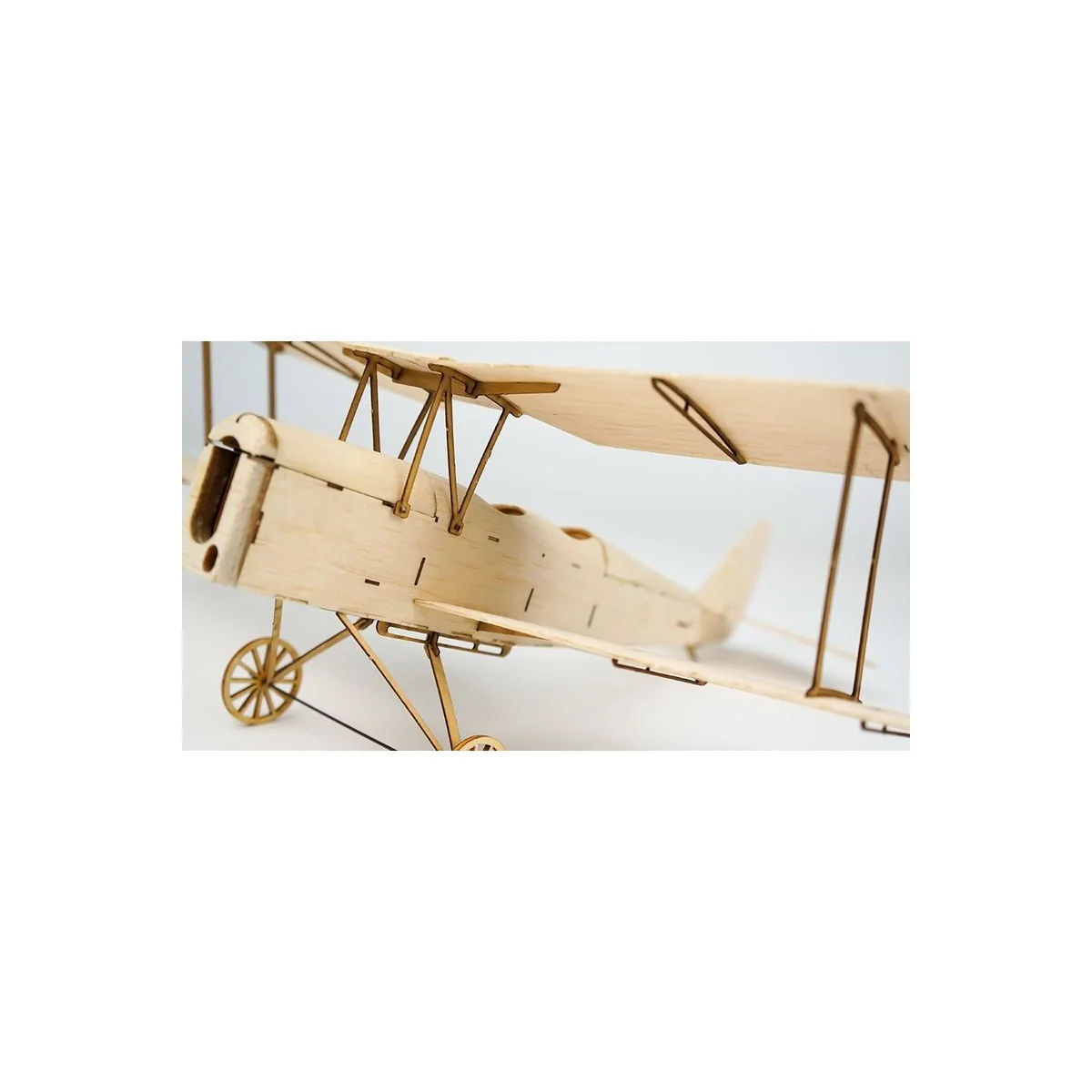 Mini Tiger Moth Biplan 400mm découpe laser balsa DW Hobby DW Hobby - Dancing Wings Hobby K1001 - 6