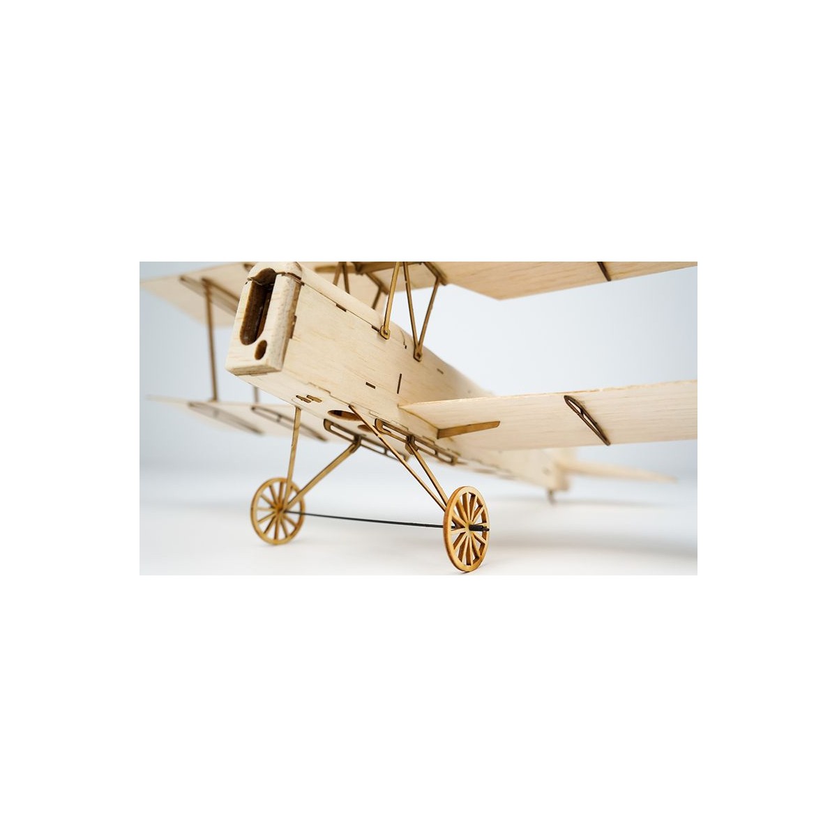 Mini Tiger Moth Biplan 400mm découpe laser balsa DW Hobby DW Hobby - Dancing Wings Hobby K1001 - 7