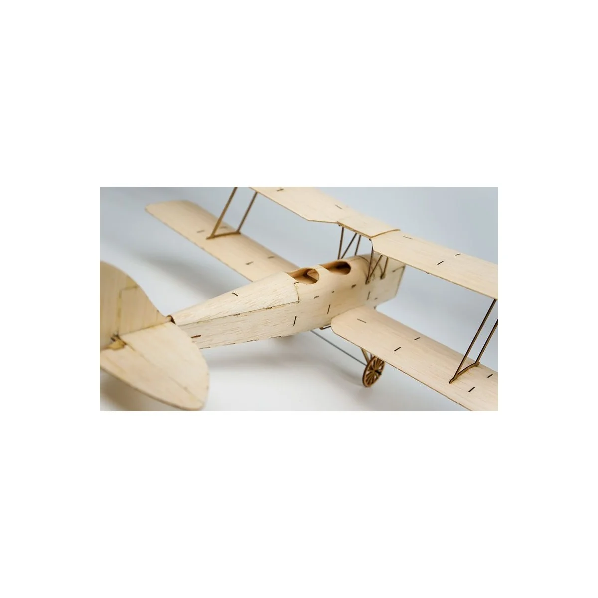 Mini Tiger Moth Biplan 400mm découpe laser balsa DW Hobby DW Hobby - Dancing Wings Hobby K1001 - 8