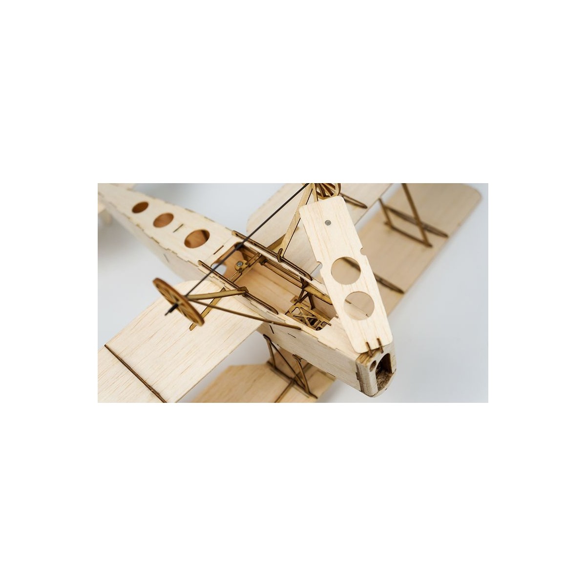 Mini Tiger Moth biplane 400mm balsa DW Hobby laser cutting DW Hobby - Dancing Wings Hobby K1001 - 9