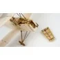 K1001-Mini Tiger Moth Biplan 400mm découpe laser balsa DW Hobby - K1001