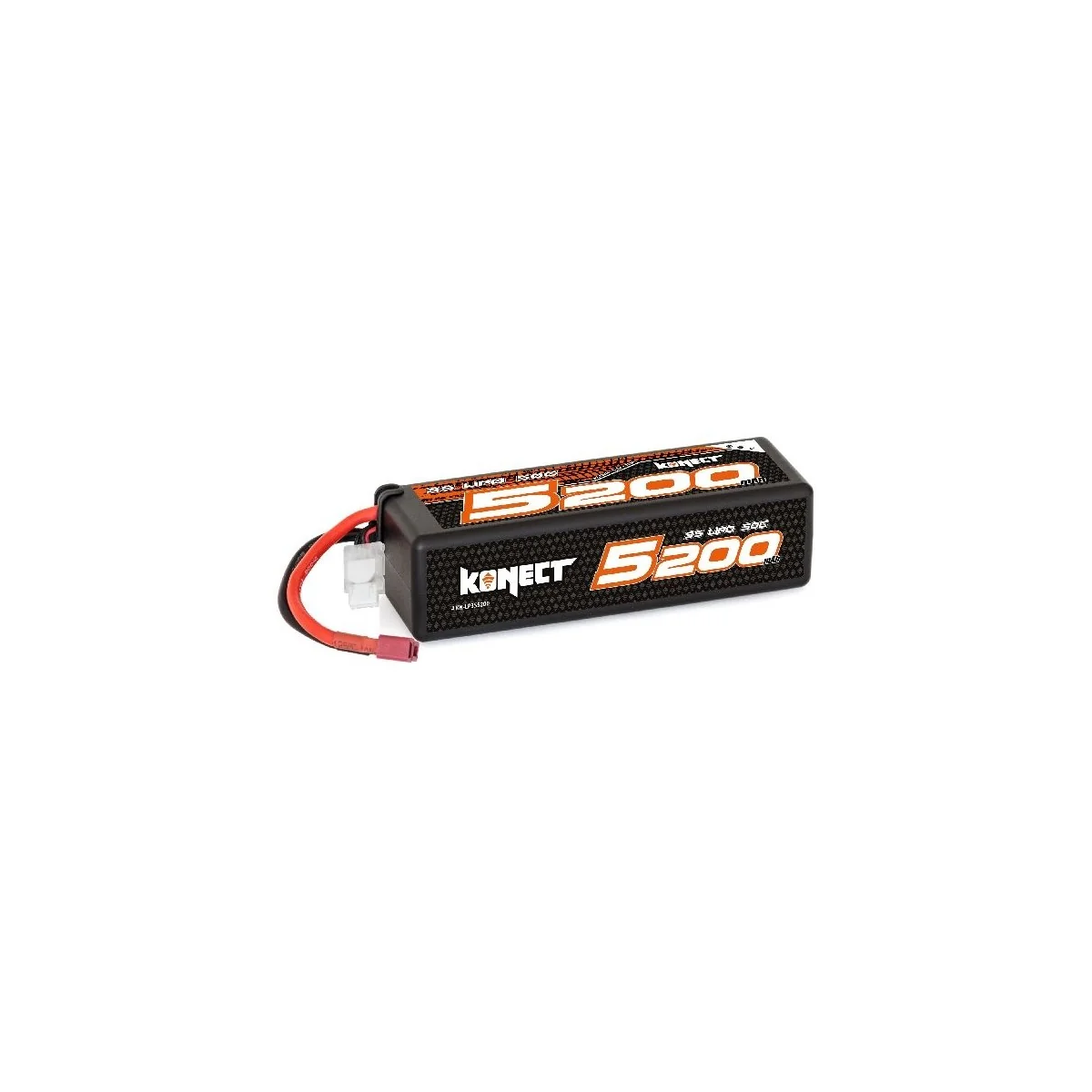 Li - Po 5200mAh 50 c 3S 11.1V hull (Dean) Konect Hobbytech KN-LP3S5200 - 1 Li - Po 5200mAh 50 c 3S 11.1V hull (Dean) Konect Hobbytech KN-LP3S5200 - 1