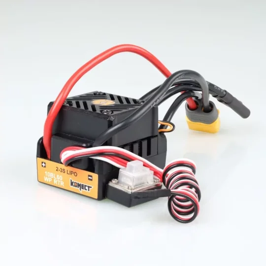 KN-COMBO-D1-Combo brushless 1/10 ESC 60A WP + motor 4P 3650SL 2200KV Konect - KN-COMBO-D1