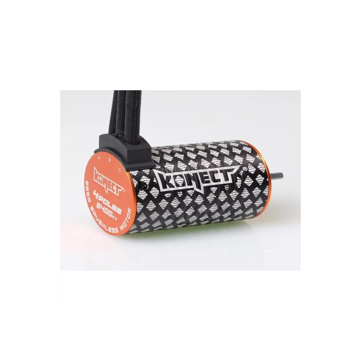 Combo brushless 1/10 ESC 60A WP + motor 4P 3650SL 3400KV Konect Hobbytech KN-COMBO-D2 - 2