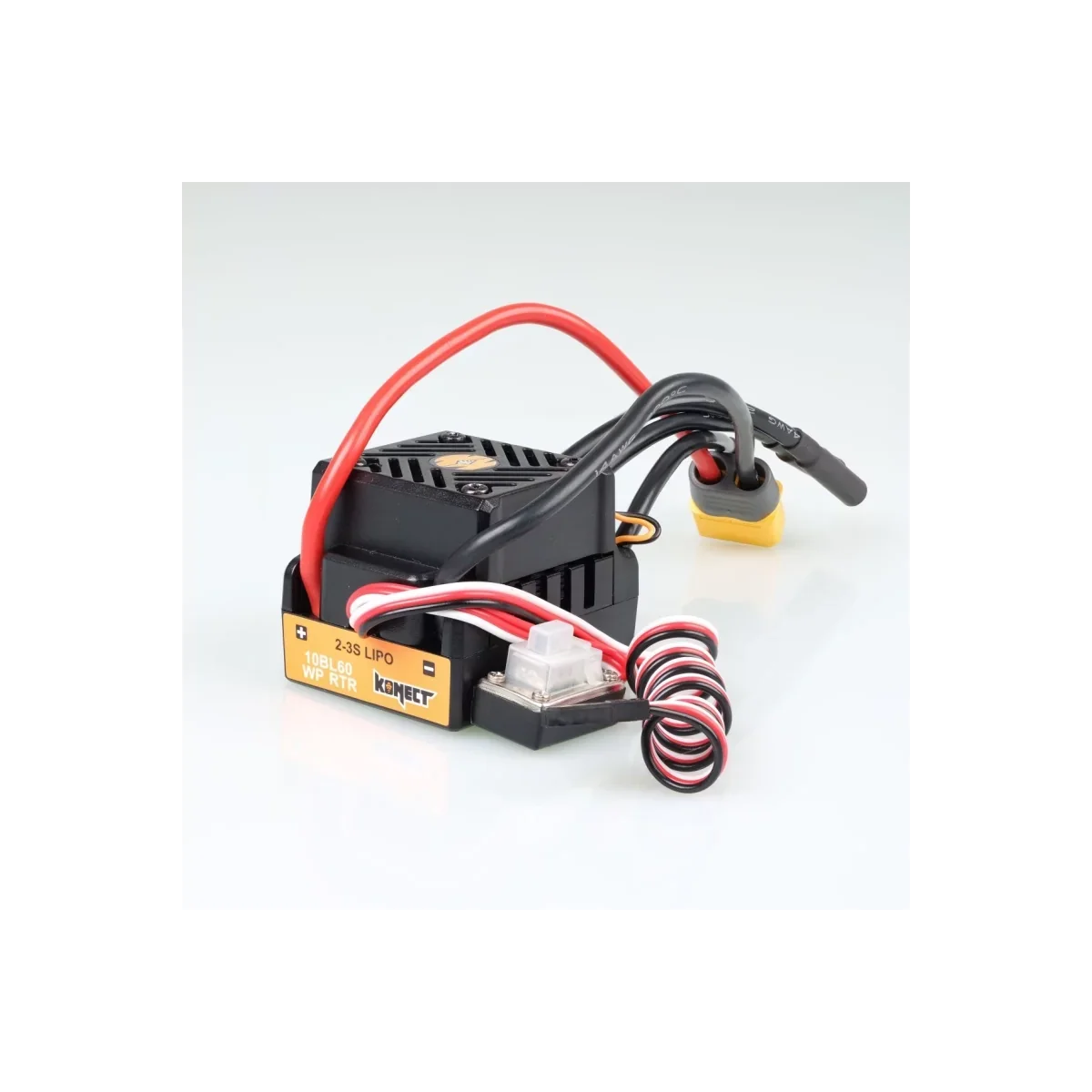 Combo brushless 1/10 ESC 60A WP + motor 4P 3650SL 3800KV Konect Hobbytech KN-COMBO-D3 - 3