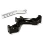 Tow bar with bumper black 43mm Axial SCX-10 Integy support Integy C26278BLACK - 1 C26278BLACK-Tow bar with bumper black 43mm Axial SCX-10 Integy support - C26278BLACK