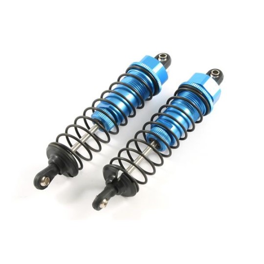 FTX6356-Shock absorbers Vantage/Carnage alu blue 95mm (2) FTX