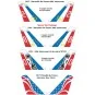 Apha Jet Patrouille De France 2017 1/48 KINETIC K48064 - 4 K48064-Apha Jet Patrouille De France 2017 1/48 KINETIC - K48064