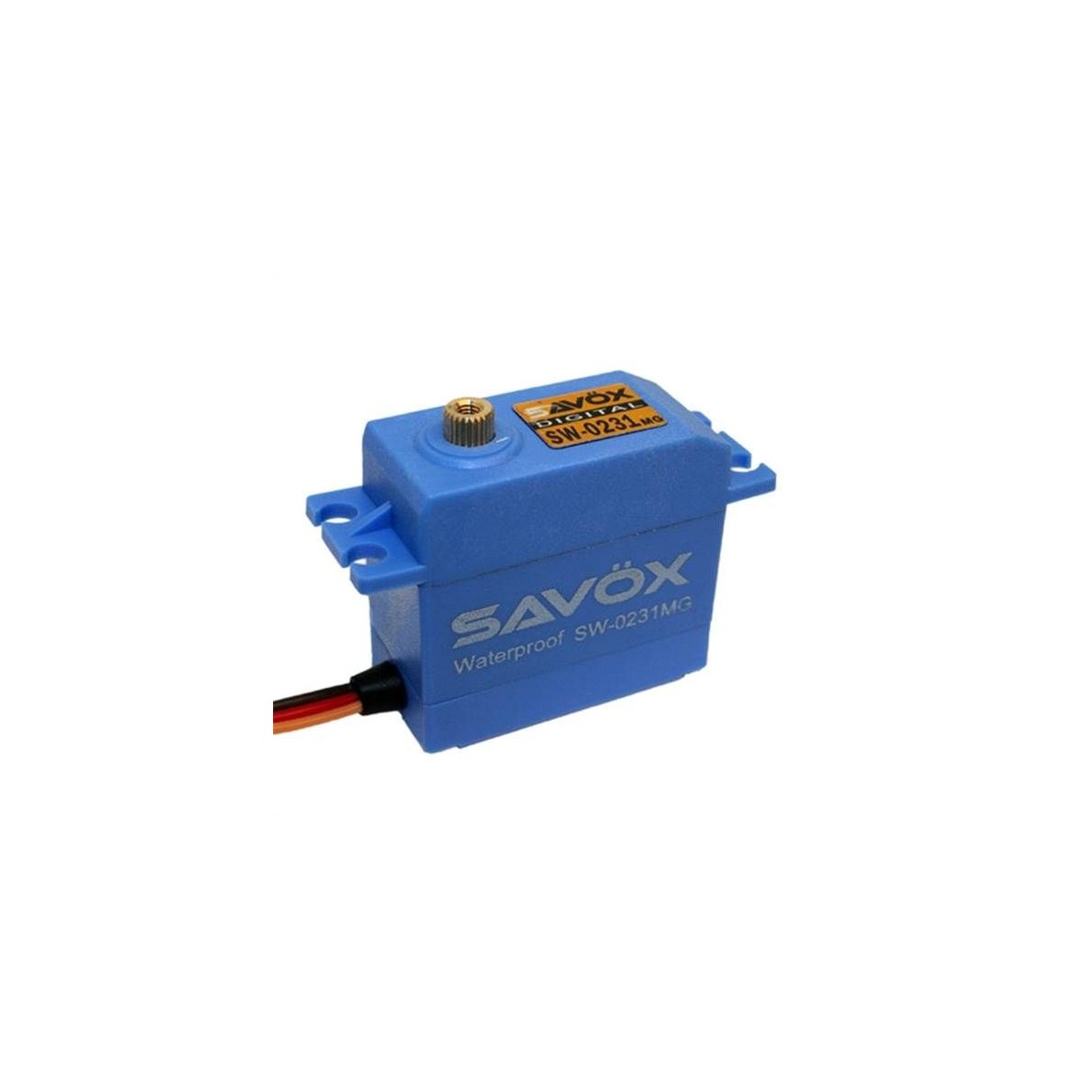 Savox Waterproof Servo SW-0231MG+ HV 25Kg 0.15s Savox SW-0231MG+ - 1 Savox Waterproof Servo SW-0231MG+ HV 25Kg 0.15s Savox SW-0231MG+ - 1