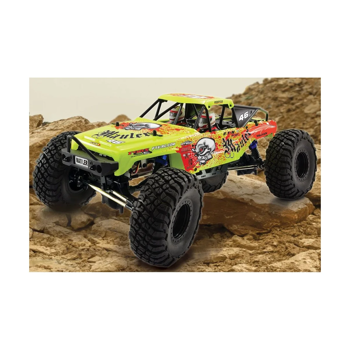 Mauler Crawler 4WD 2.0 jaune 1/10 RTR FTX FTX FTX5575Y2 - 12