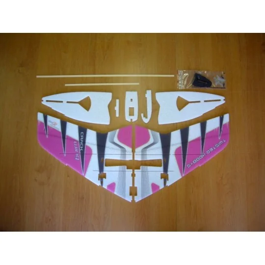 Crack Wing Violet RC Factory EPP Kit RC Factory F01 - 4 F01-Crack Wing Violet RC Factory EPP Kit - F01