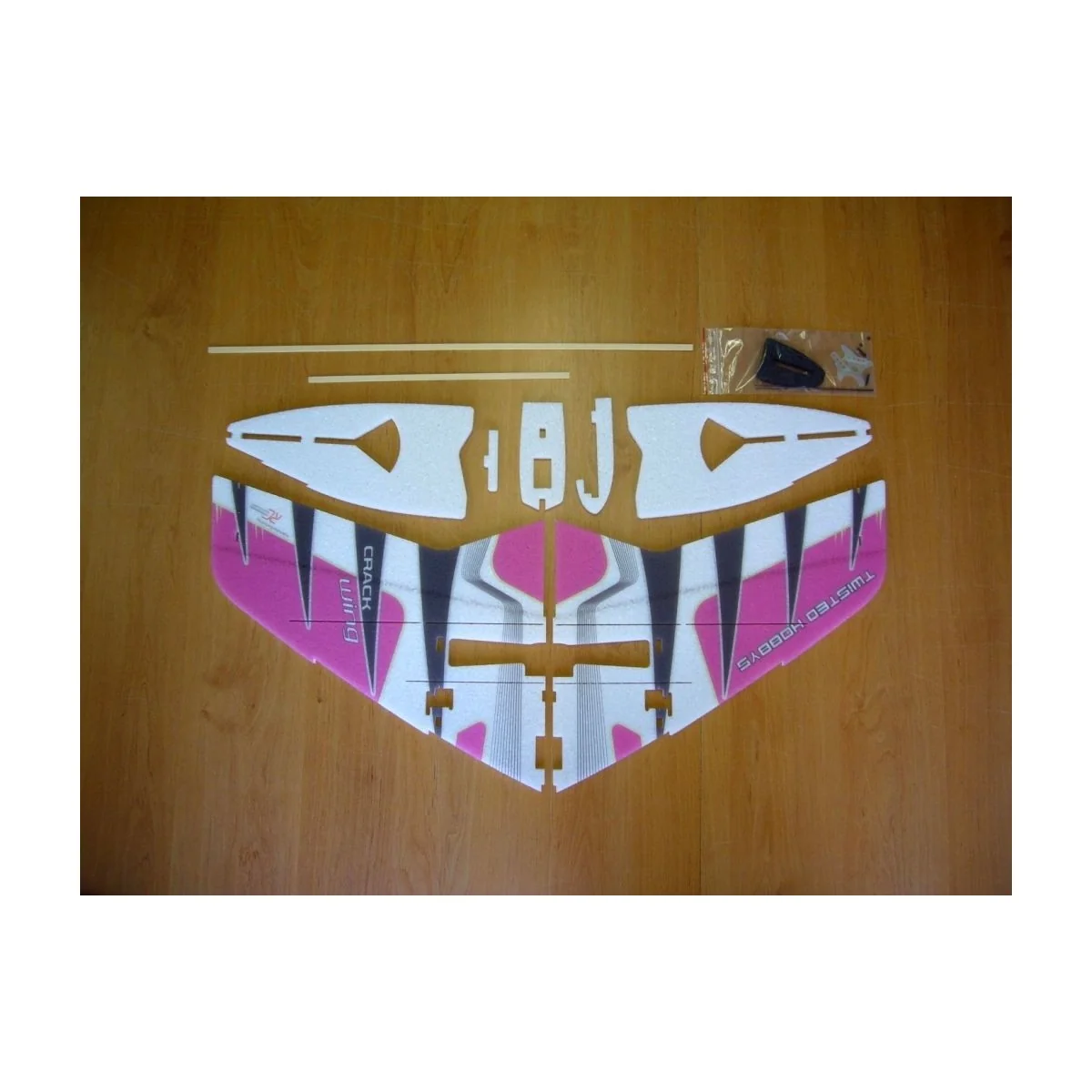 Crack Wing Violet Kit EPP RC Factory RC Factory F01 - 4