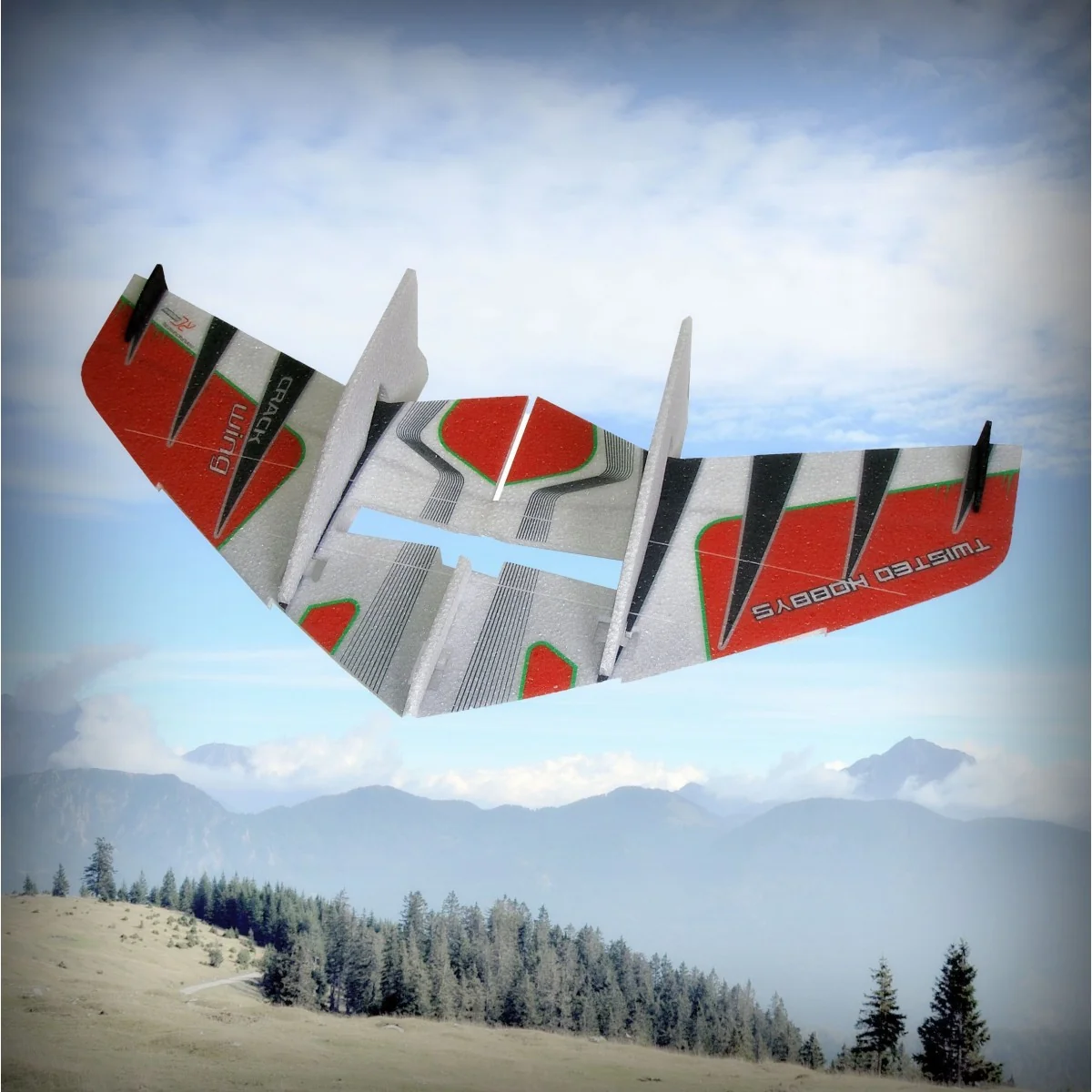 Crack Wing Rouge Kit EPP RC Factory RC Factory F03 - 2