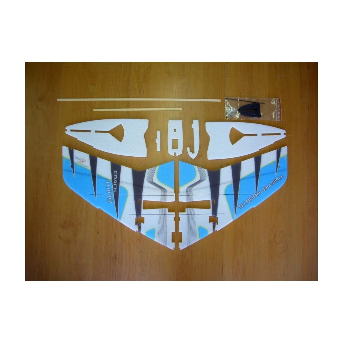 Crack Wing blue RC Factory EPP Kit RC Factory F02 - 4