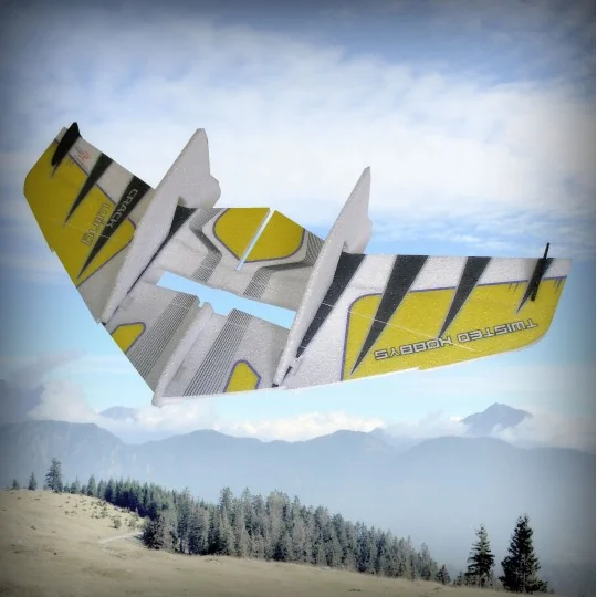 F04-Crack Wing Jaune Kit EPP RC Factory