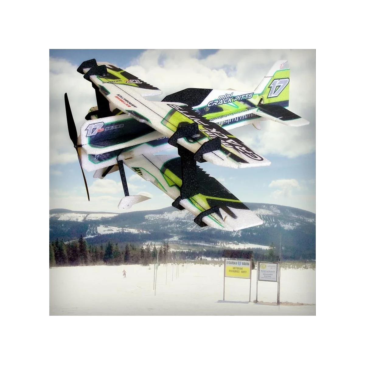 Crack green 600mm PITTS RC Factory EPP Kit RC Factory M02 - 2