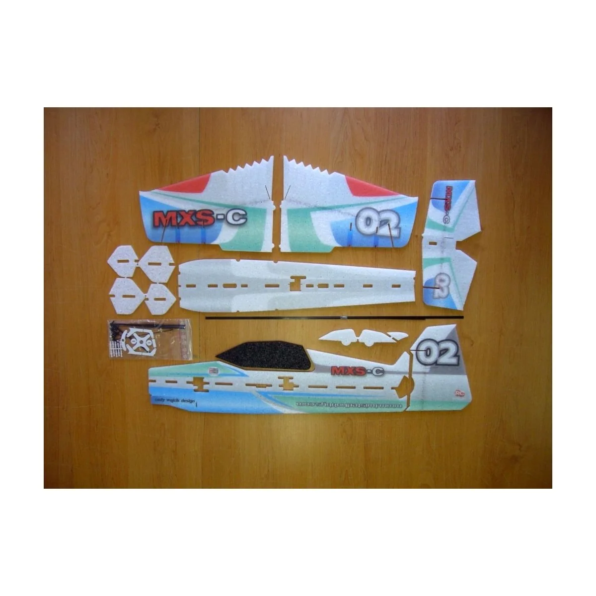 MXS - C 600mm Green RC Factory EPP Kit RC Factory M05 - 4