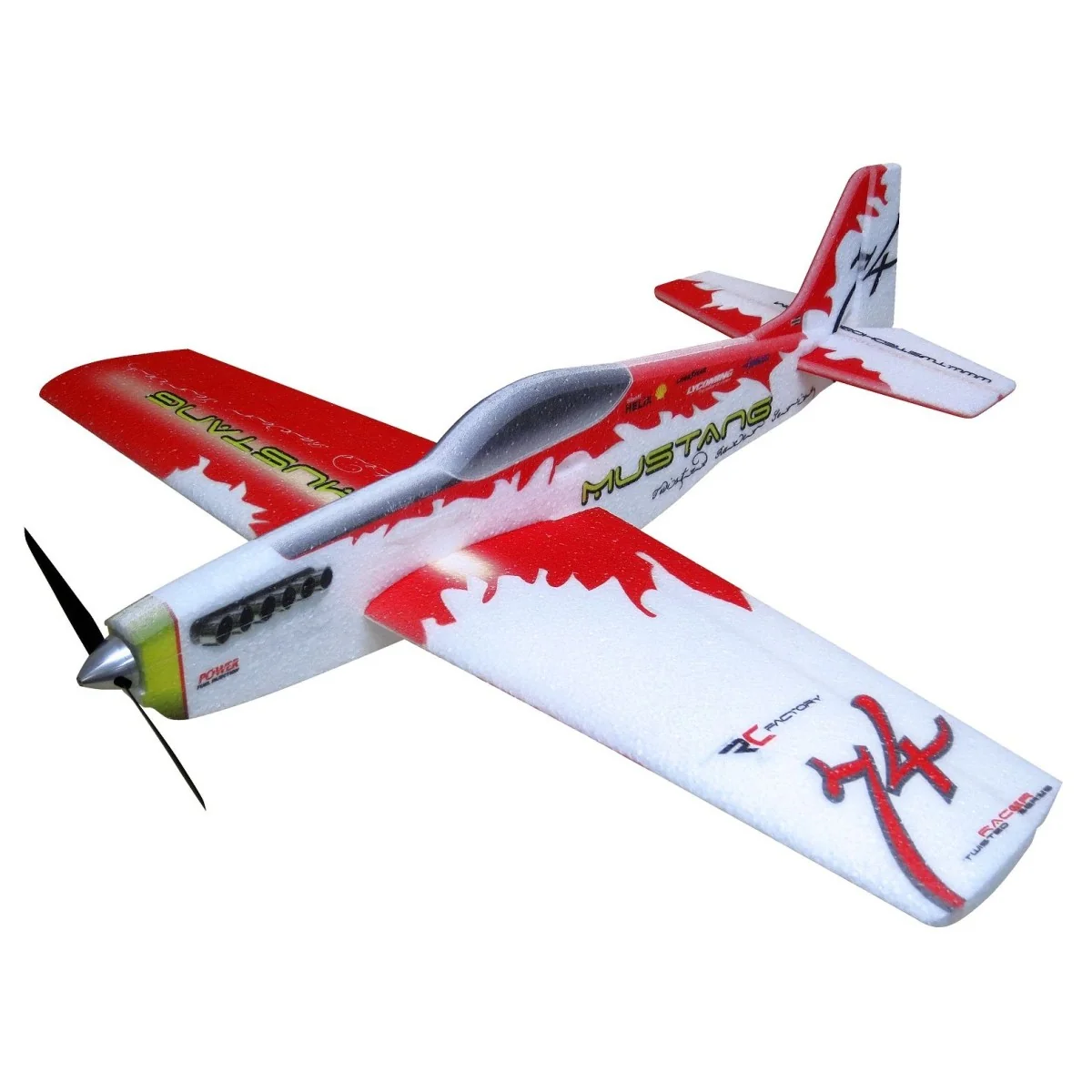 Mustang rouge 780mm Kit EPP RC Factory RC Factory TR01 - 1 Mustang rouge 780mm Kit EPP RC Factory RC Factory TR01 - 1