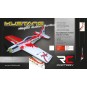 TR01-Mustang rouge 780mm Kit EPP RC Factory