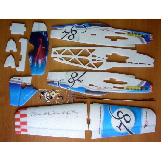 TR03-Nemesis bleu 780mm Kit EPP RC Factory - TR03