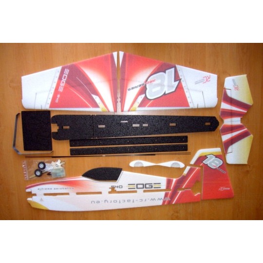 T02-Edge 540 T Red 1000mm RC Factory EPP Kit