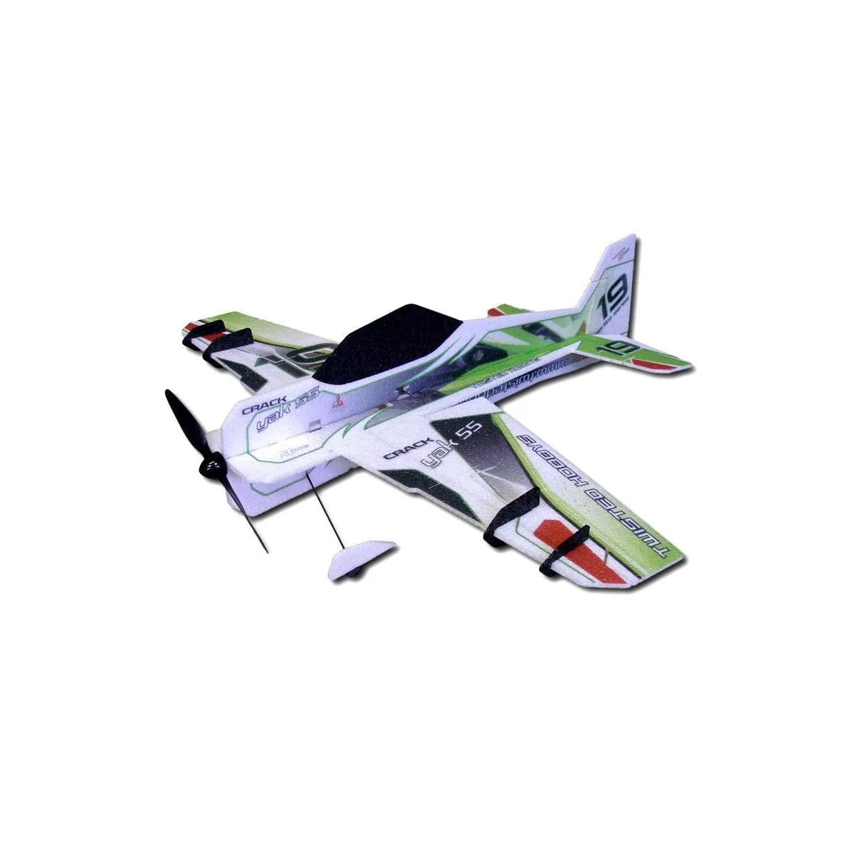Crack Yak vert SuperLite 800mm Kit EPP RC Factory RC Factory S01 - 1