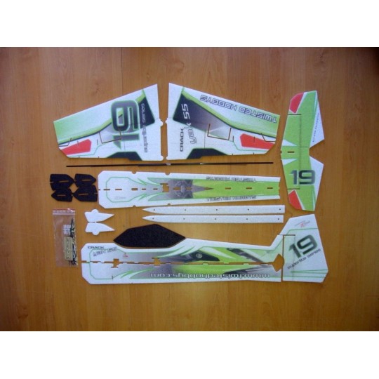 S02-Crack Yak orange SuperLite 800mm Kit EPP RC Factory