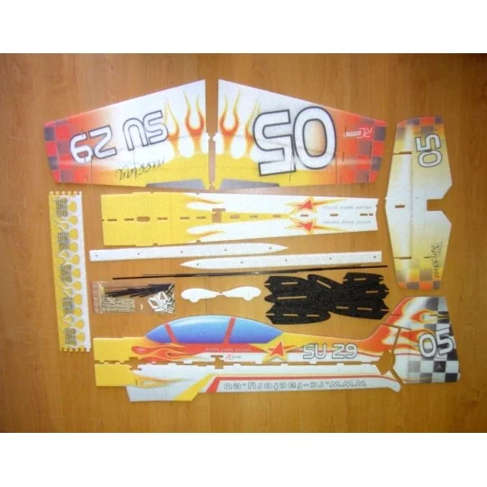 S05-SU-29 Russian SuperLite 845mm RC Factory EPP Kit - S05