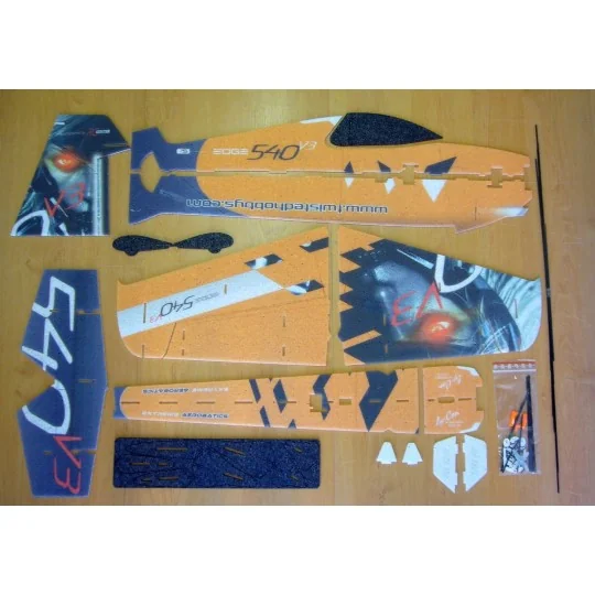 S10-EDGE 540 V3 green SuperLite 840mm RC Factory EPP Kit - S10