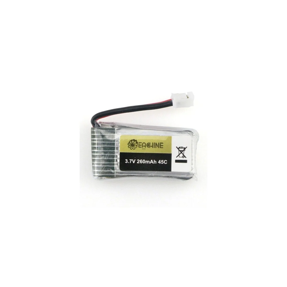 Li-Po 260mAh 1S 3.7V 45C mini prise pour E010 / E013 1205890 - 1 Li-Po 260mAh 1S 3.7V 45C mini prise pour E010 / E013 1205890 - 1