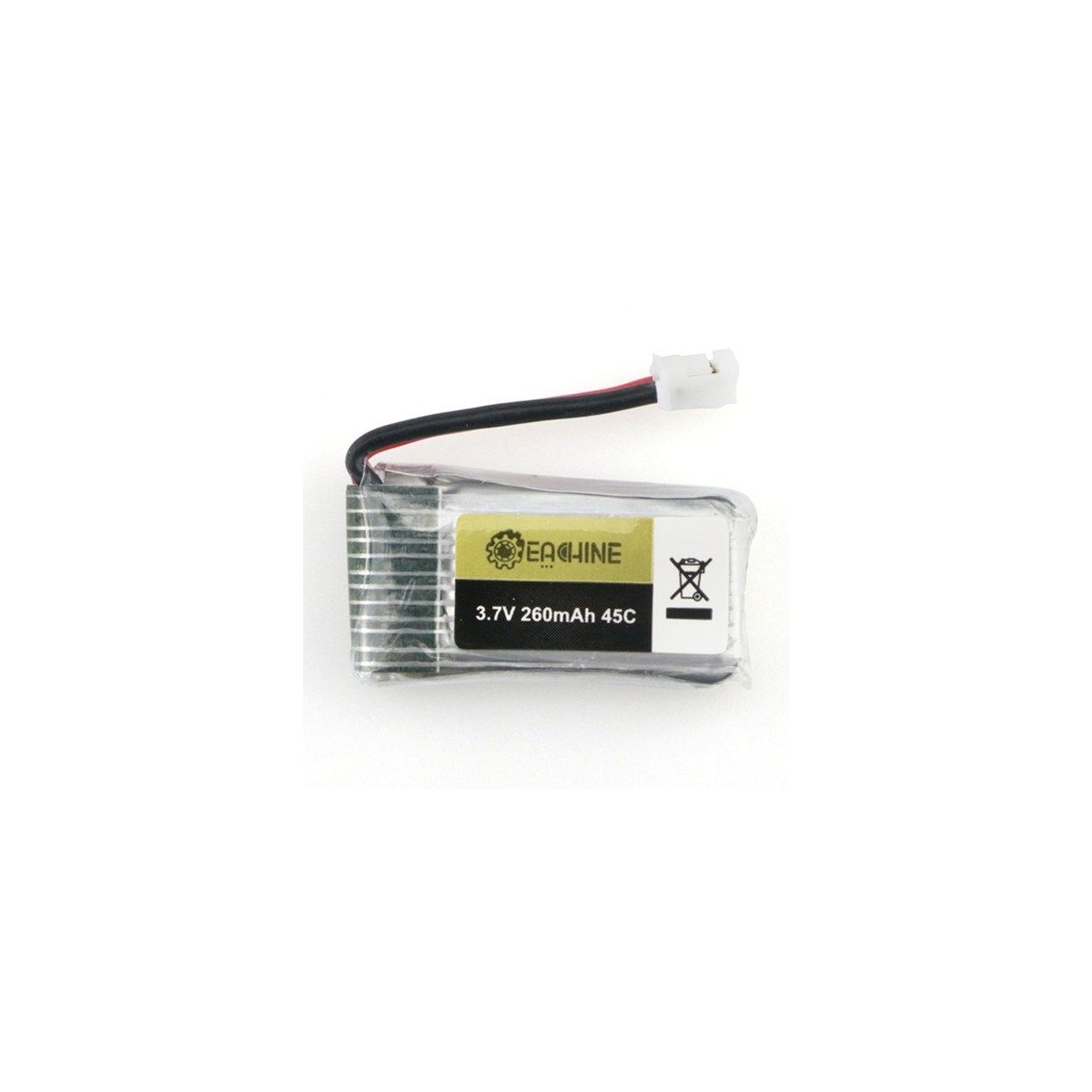 Li-Po 260mAh 1S 3.7V 45C mini prise pour E010 / E013  1205890 - 1