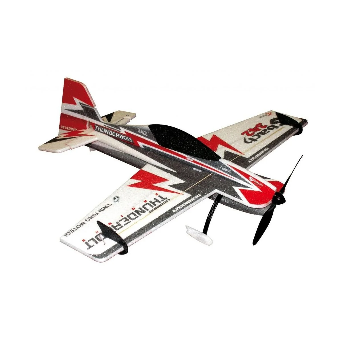 Sbach 342 red Backyard Series 800mm RC Factory EPP Kit RC Factory B09 - 1
