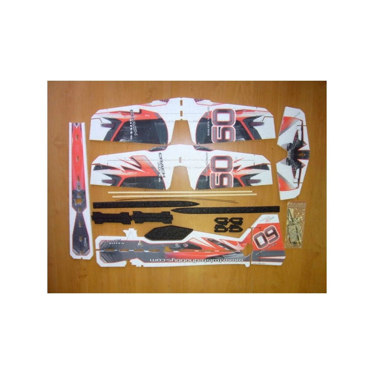 Crack Pitts red Backyard Series 755mm RC Factory EPP Kit RC Factory B11 - 3 Crack Pitts red Backyard Series 755mm RC Factory EPP Kit RC Factory B11 - 3
