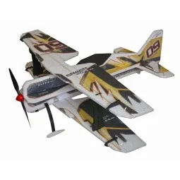 Crack Pitts Jaune Backyard Series 755mm Kit EPP RC Factory RC Factory B12 - 1