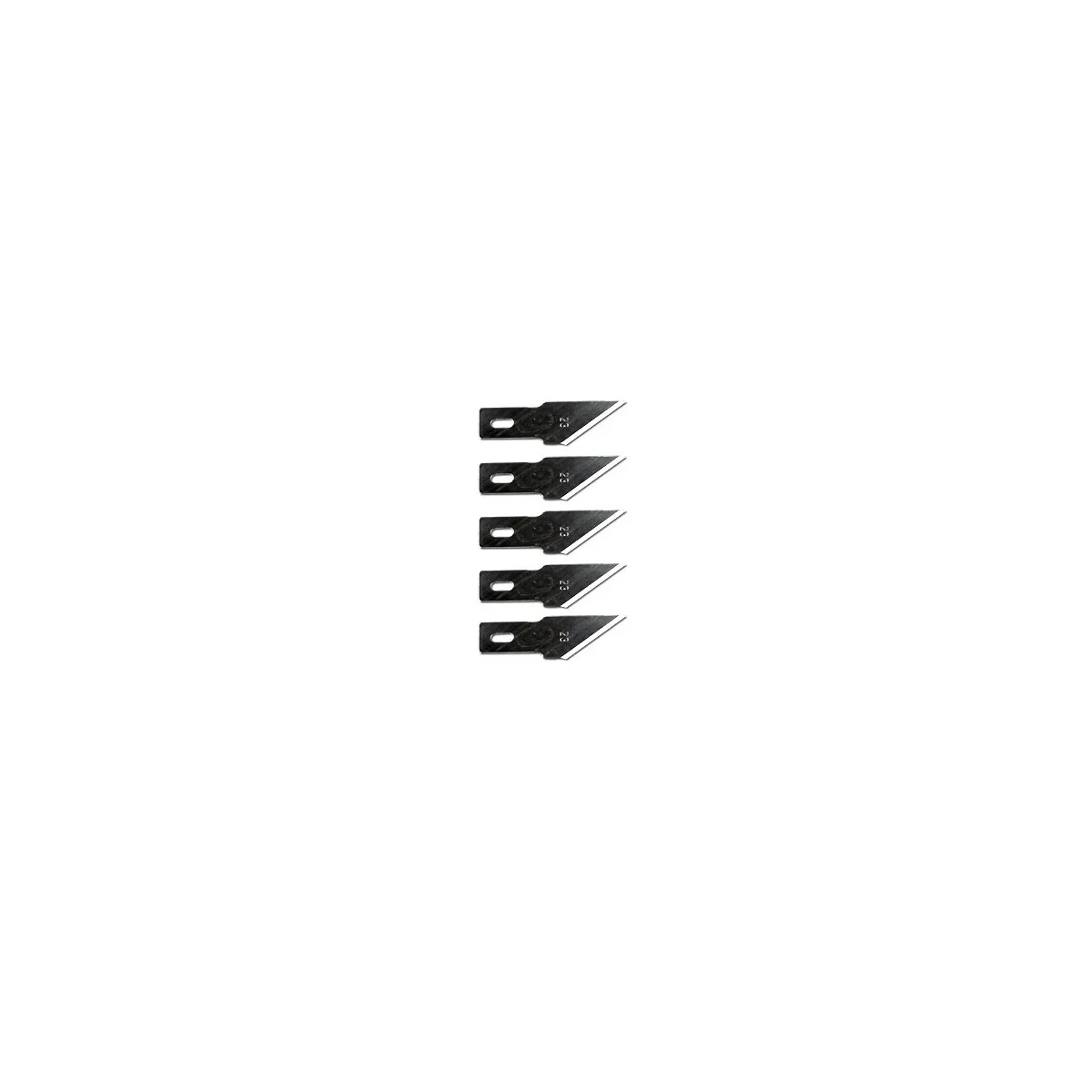 5 lames droites courtes pour couteau scalpel ø11 A2Pro S04495075 - 1