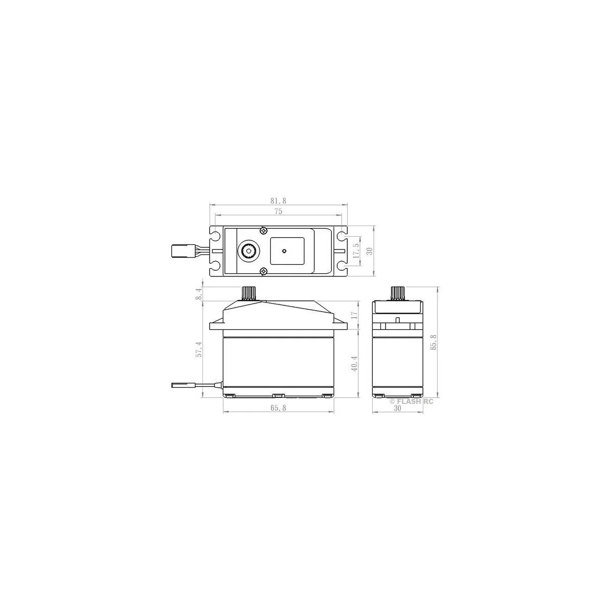 Servo SV-1254MG low profile Savox Savox SV-1254MG - 2 Servo SV-1254MG low profile Savox Savox SV-1254MG - 2