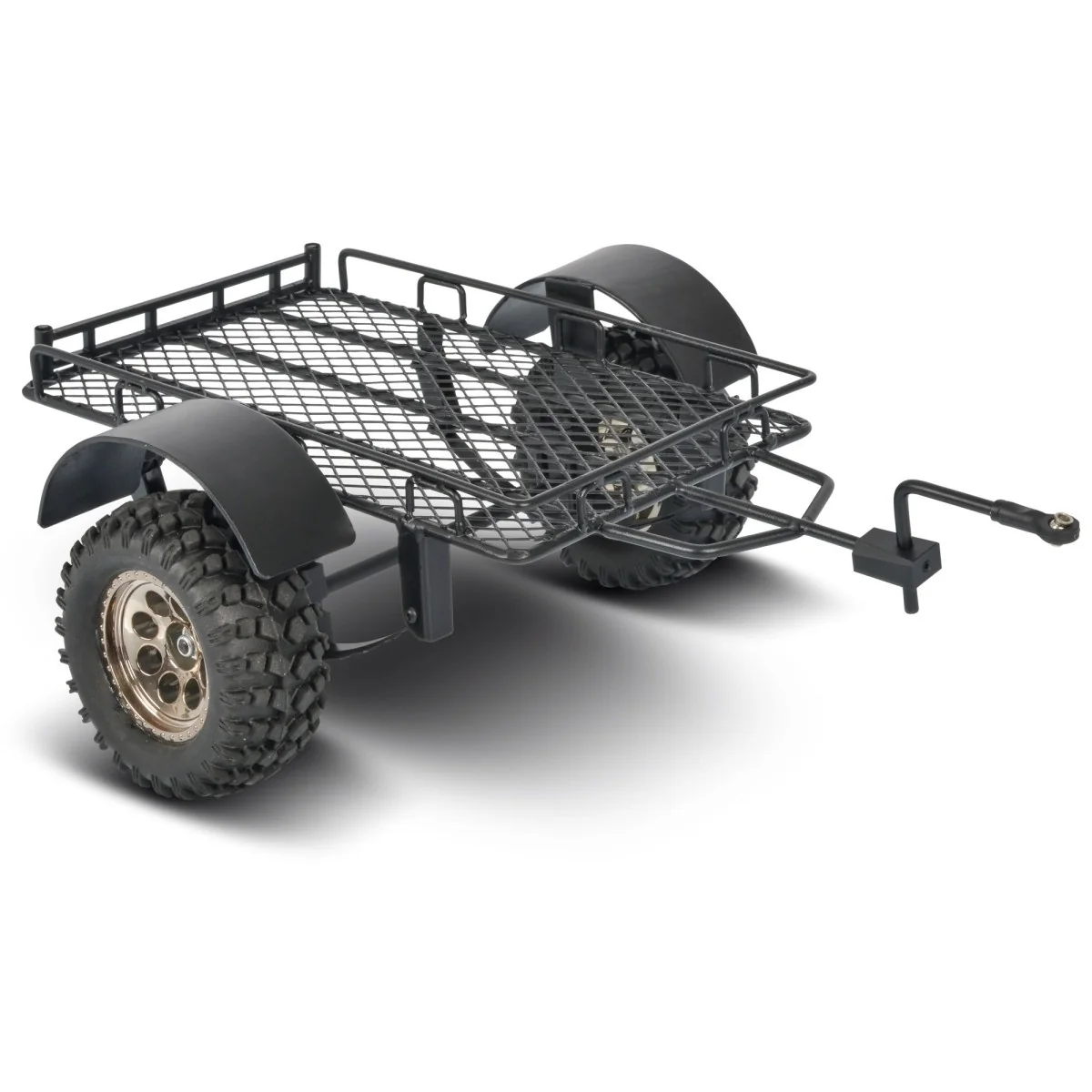 Black screen utility trailer for Scale Crawler 1/10 Carson Carson 500404107 - 1