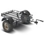 Black screen utility trailer for Scale Crawler 1/10 Carson Carson 500404107 - 1 500404107-Black screen utility trailer for Scale Crawler 1/10 Carson - 500404107