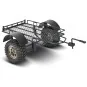 500404107-Black screen utility trailer for Scale Crawler 1/10 Carson - 500404107