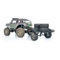 Black screen utility trailer for Scale Crawler 1/10 Carson Carson 500404107 - 4 500404107-Black screen utility trailer for Scale Crawler 1/10 Carson - 500404107